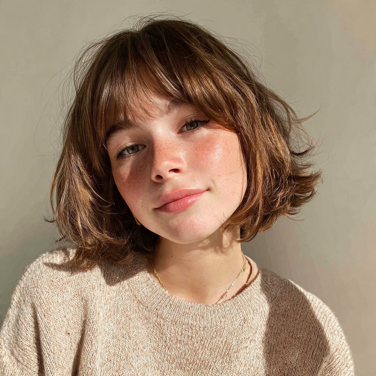 17 Short Curtain Bangs Ideas for a Fresh, Trendy Look 1 short curtain bangs