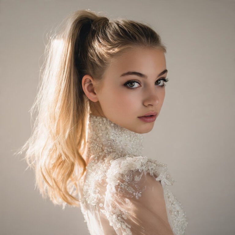 ponytail hairstyles wedding