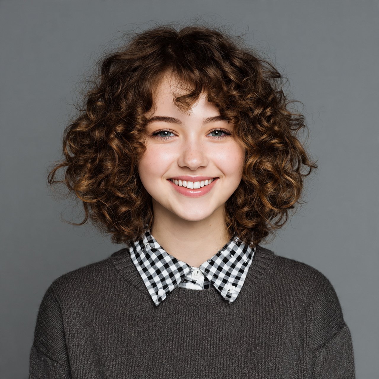 Curly Hairstyles For School