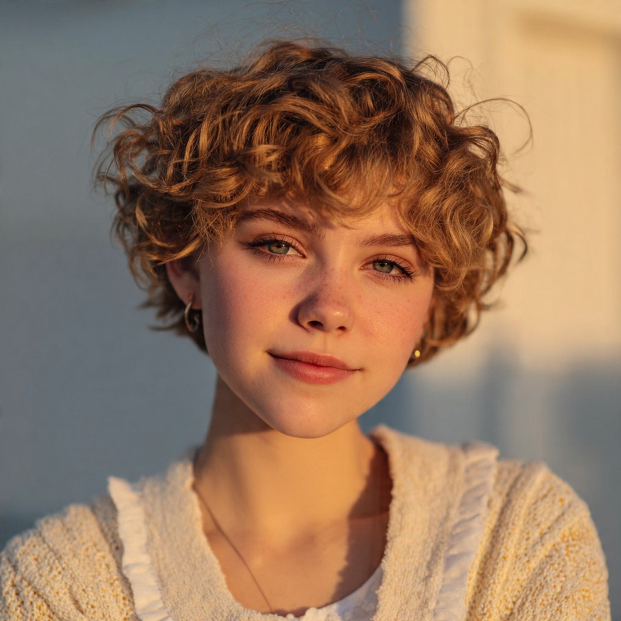 hairstyles for short curly hair