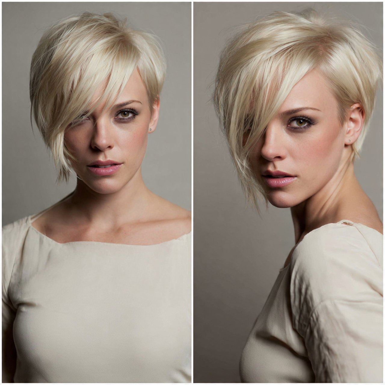 asymmetrical hairstyles short hair
