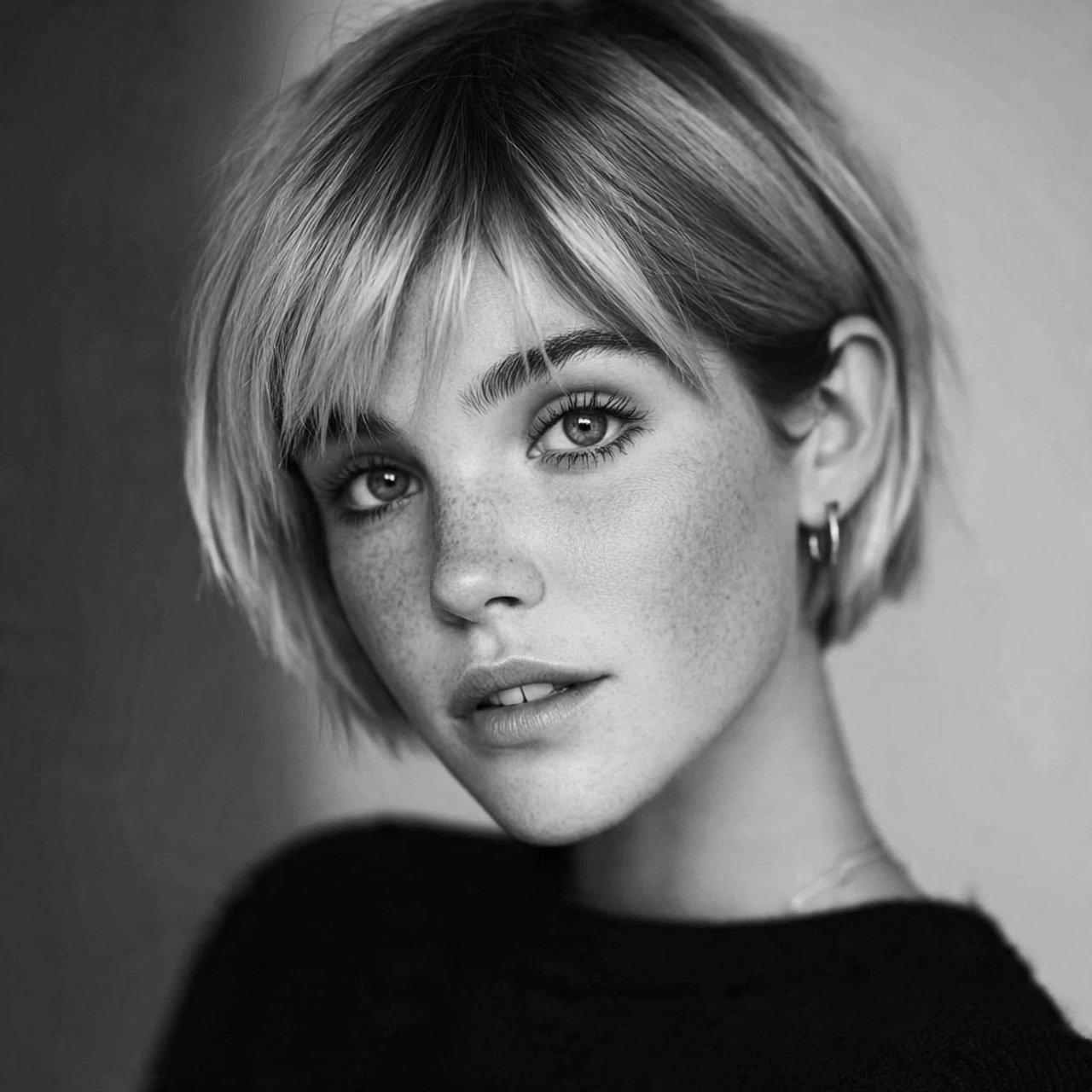 blunt cut hairstyles short hair