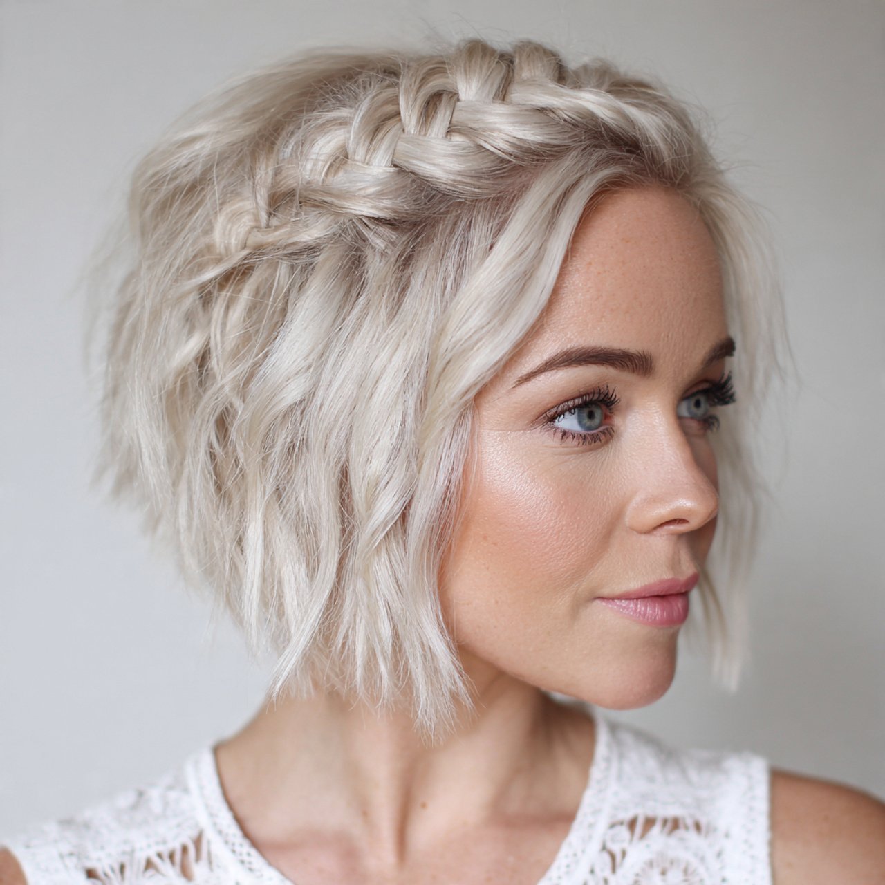 braided bob hairstyles for short hair