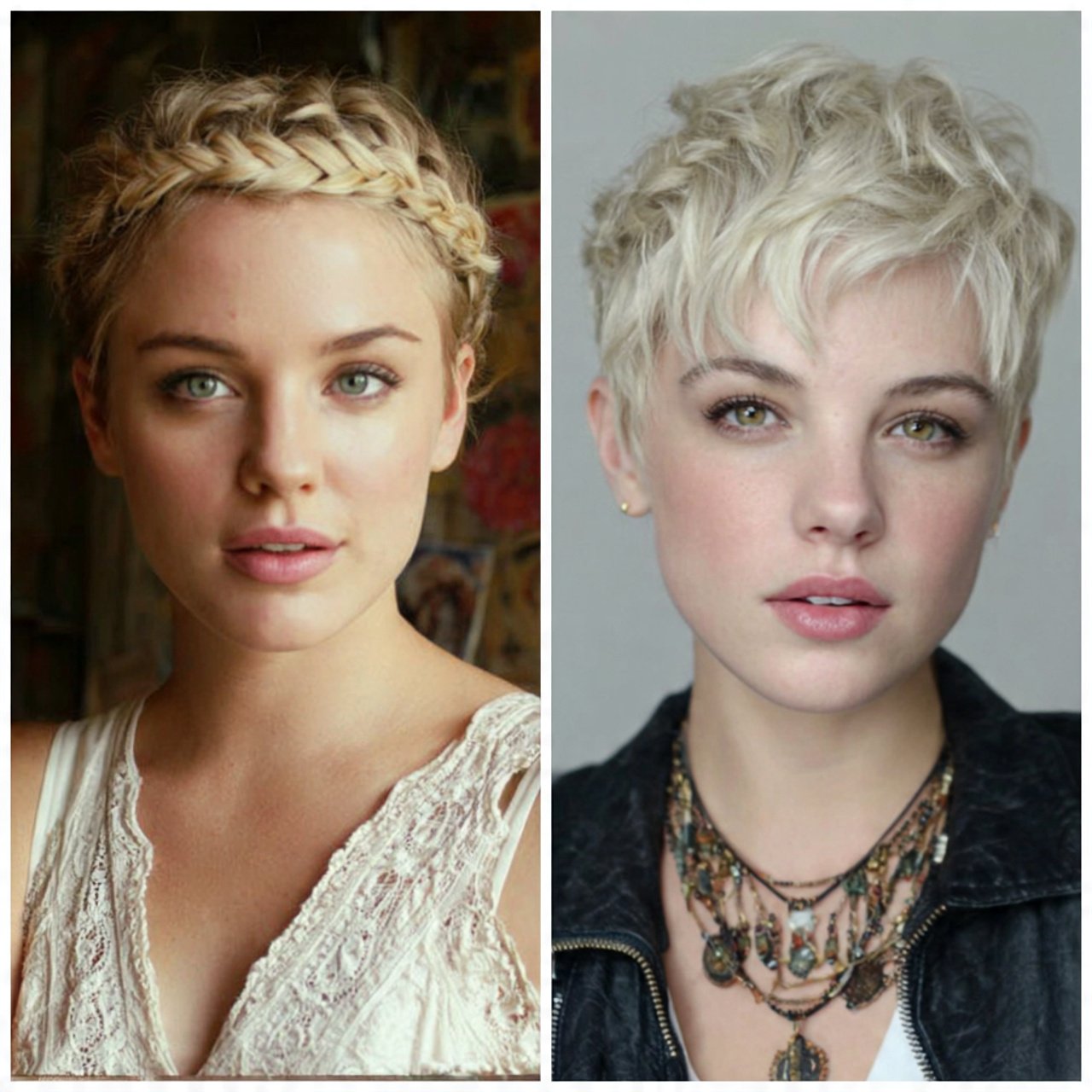 braided pixie hairstyles for short hair