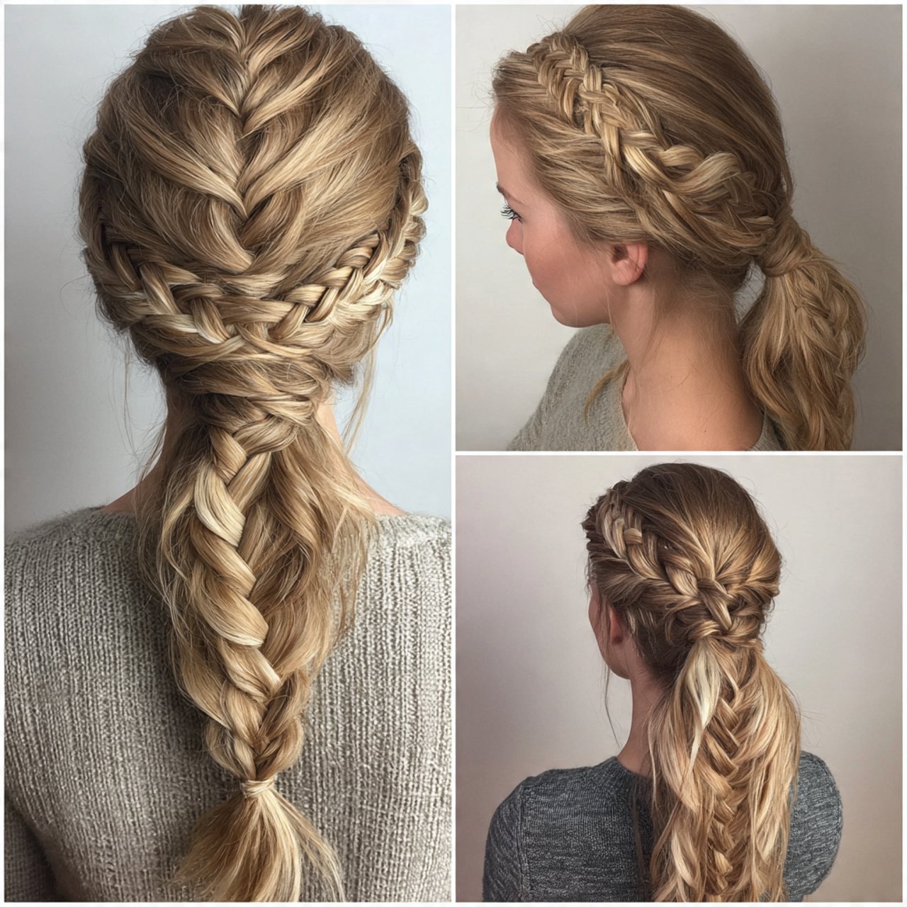braided ponytail hairstyles