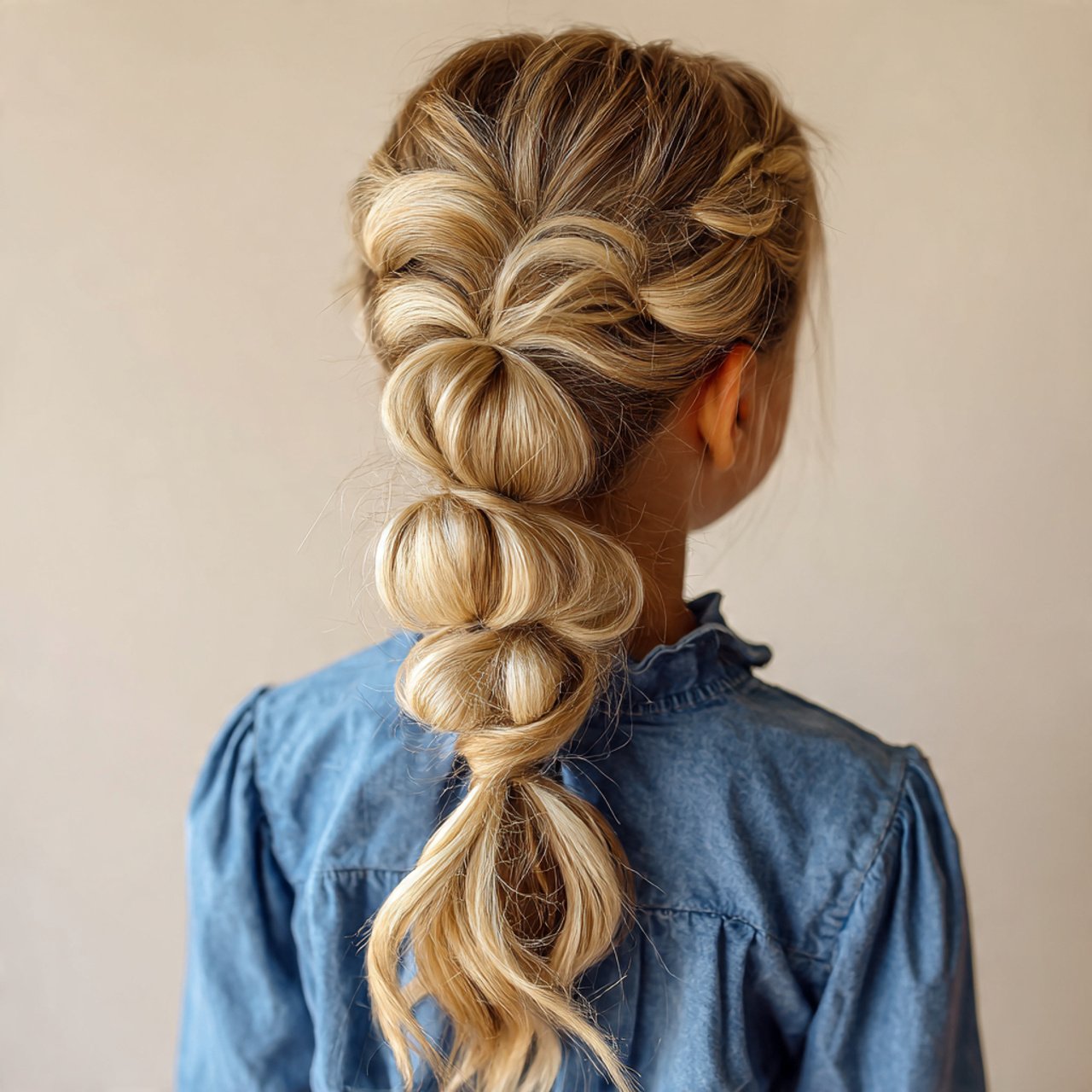 bubble braid ponytail back to school hairstyles