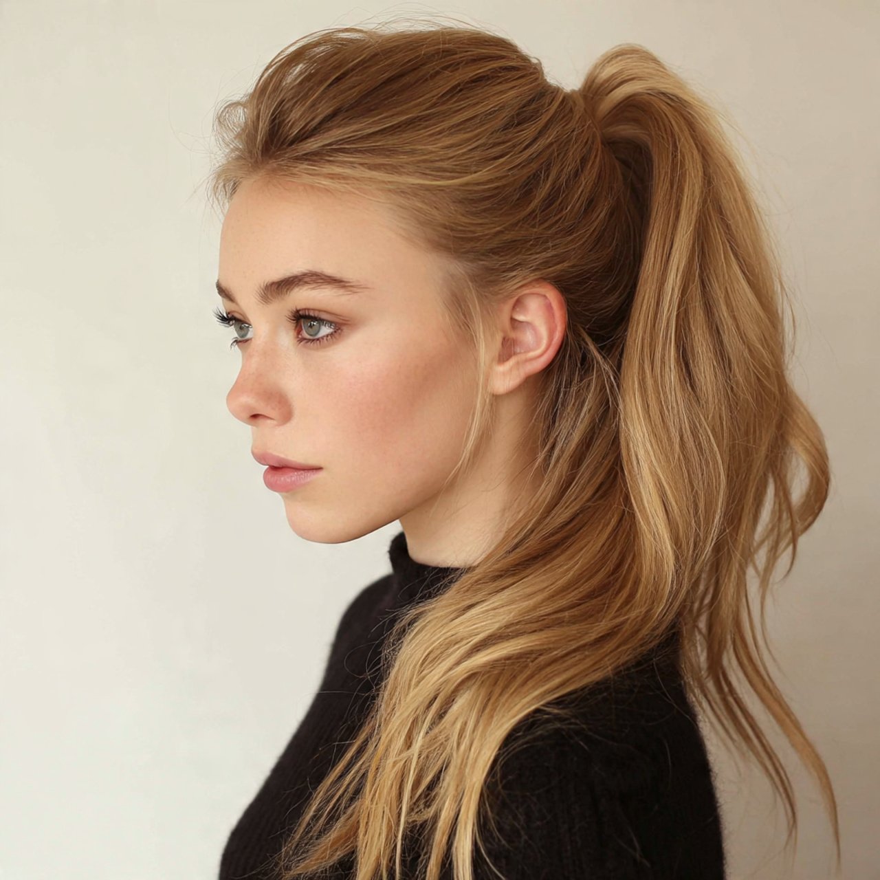 classic ponytail easy hairstyles for school