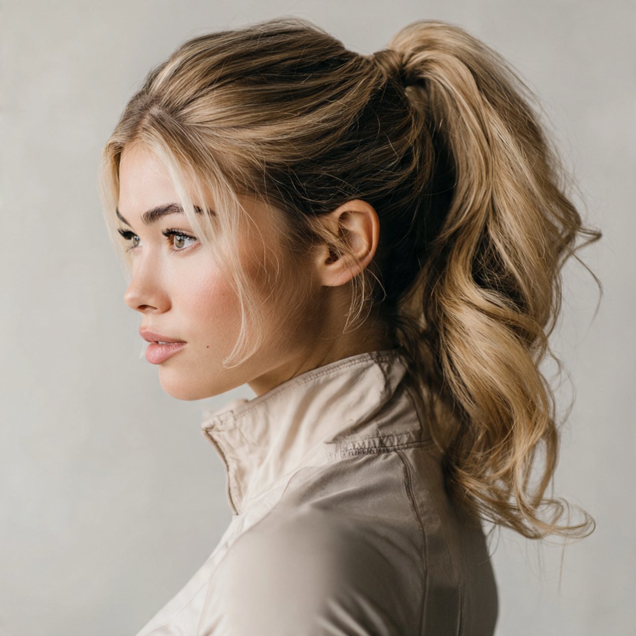 classic ponytail school hairstyles