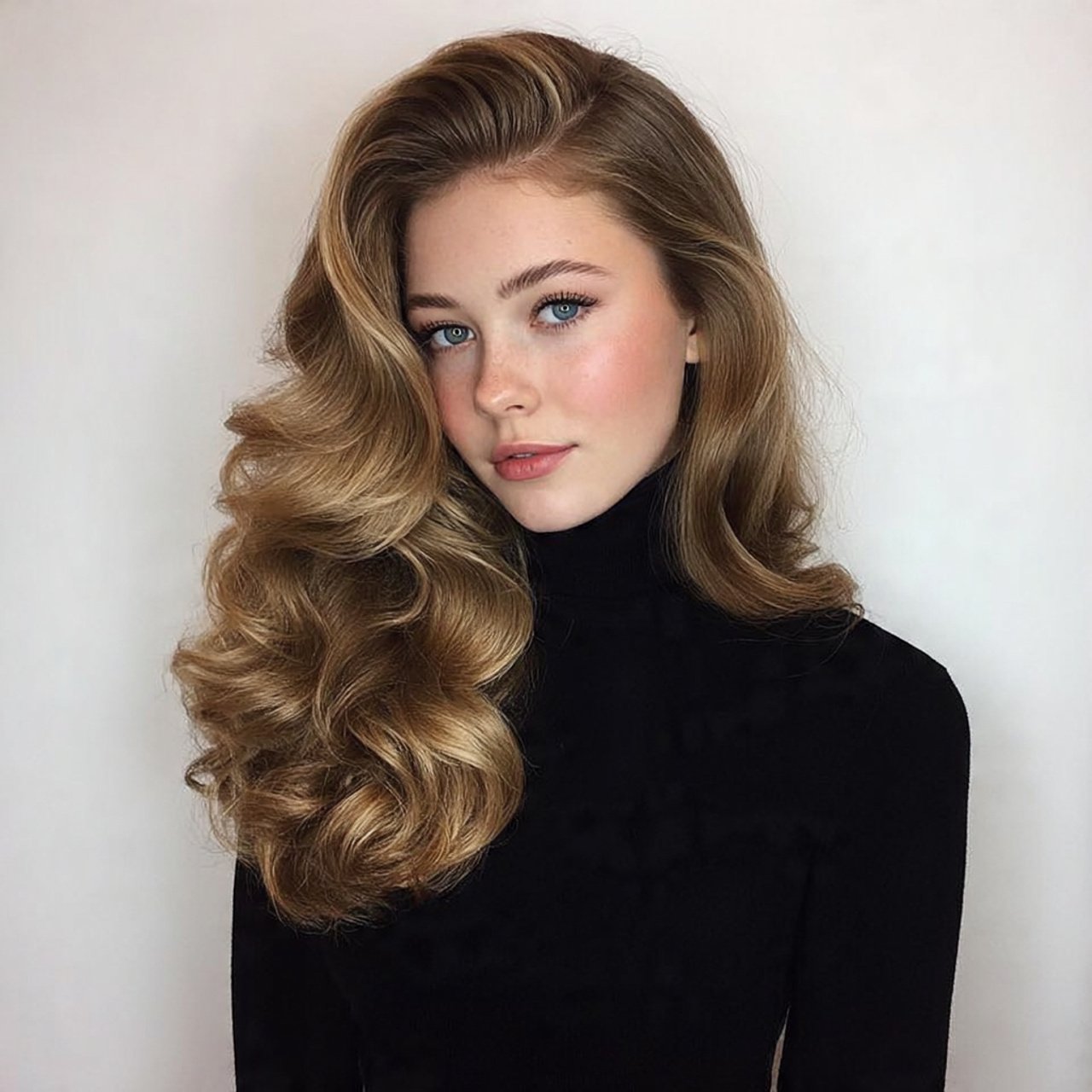 classic soft waves hairstyles for prom