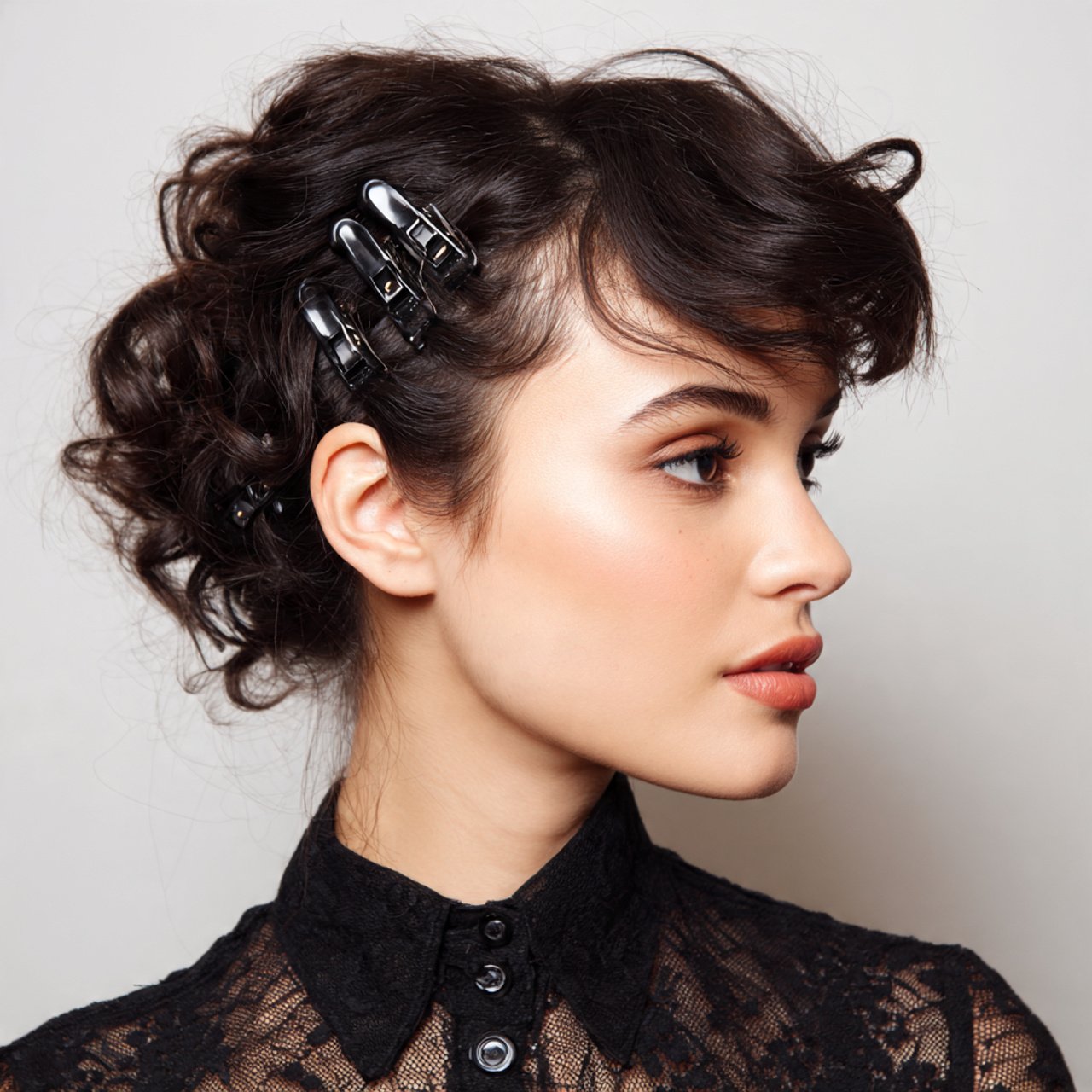 claw clip easy hairstyles for school