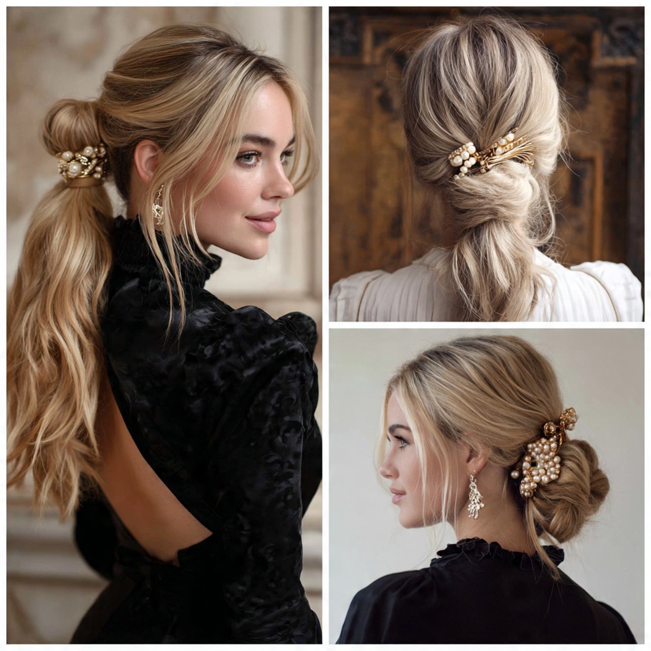 claw clip hairstyles