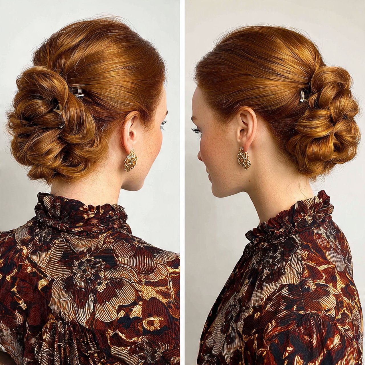 claw clip twist hairstyle 1