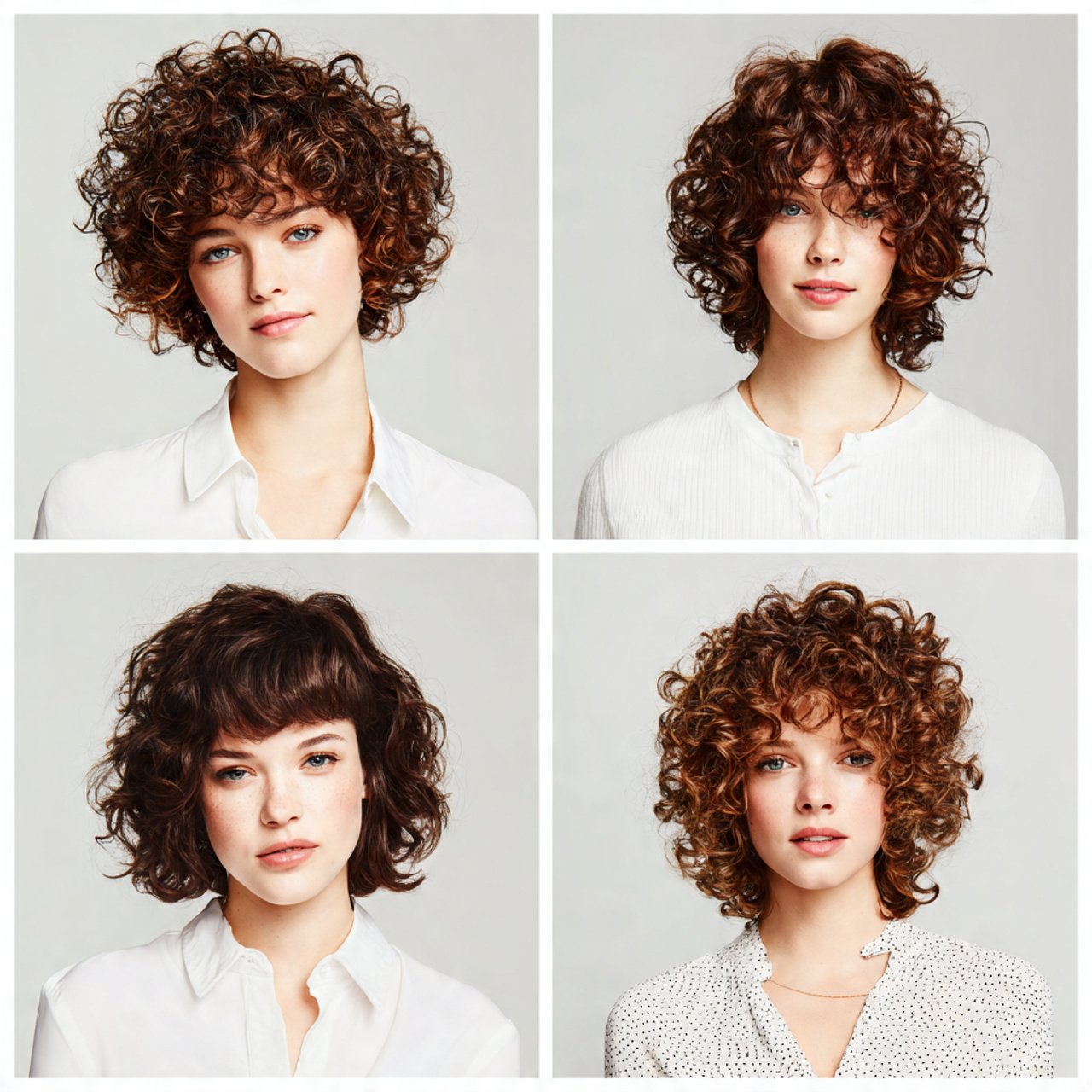 curly fringe hairstyles for short curly hair showc