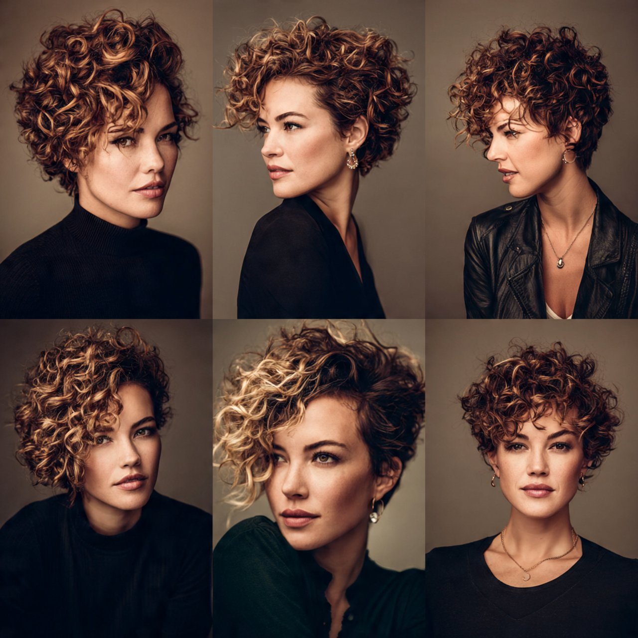curly hairstyles for short hair collection of tren
