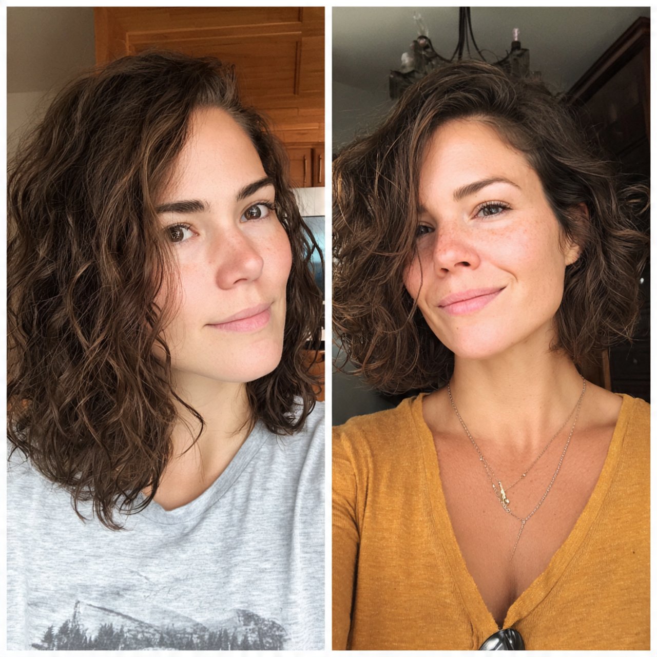 curly lob long bob for short hair