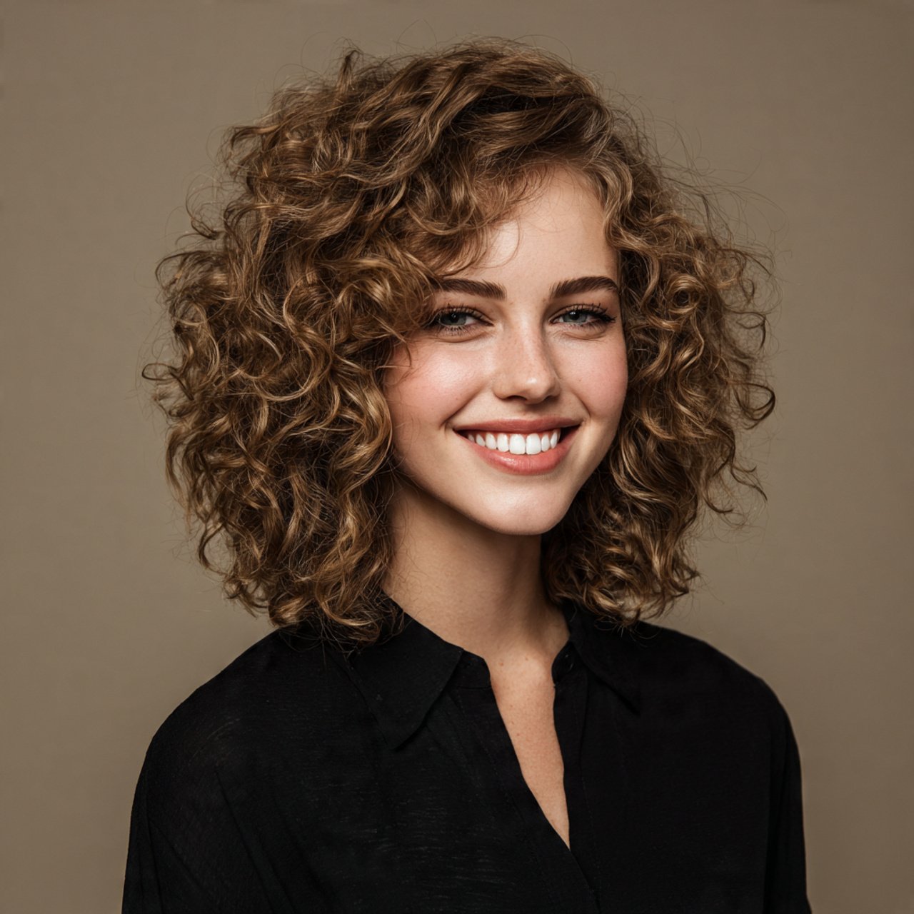 curly lob long bob hairstyle shoulder length curly