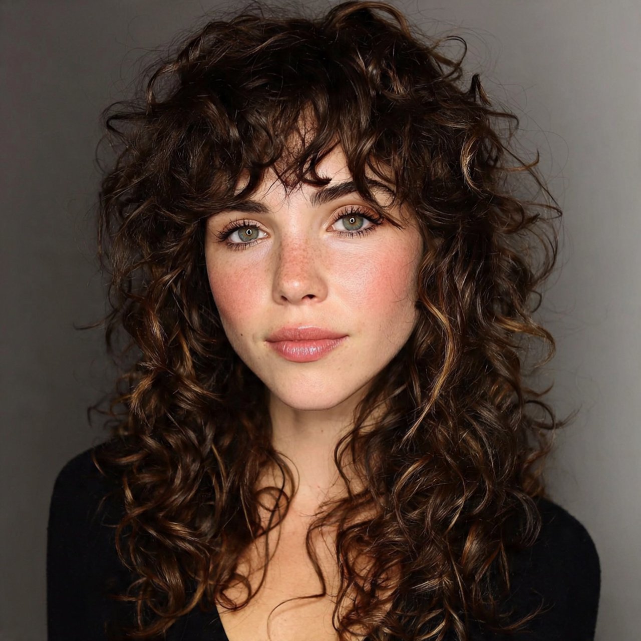 curly shag cute curly hairstyles
