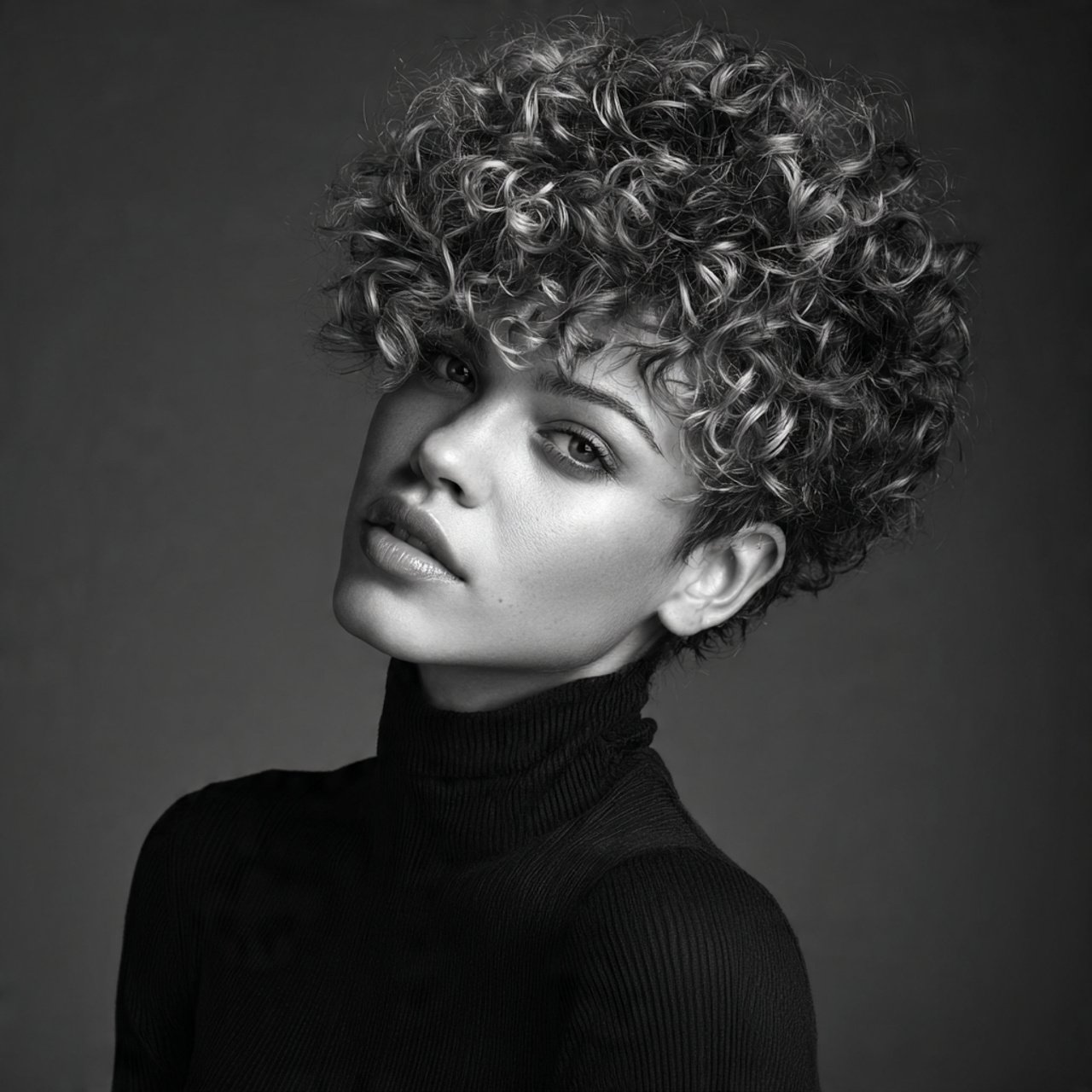 curly short hairstyles for thick hair beauty portr