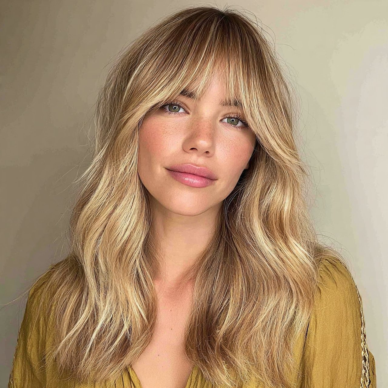 Curtain Bangs Tutorial: 13 Trending & Pro Tips Guide That you'll love 14 curtain bangs with balayage hairstyle