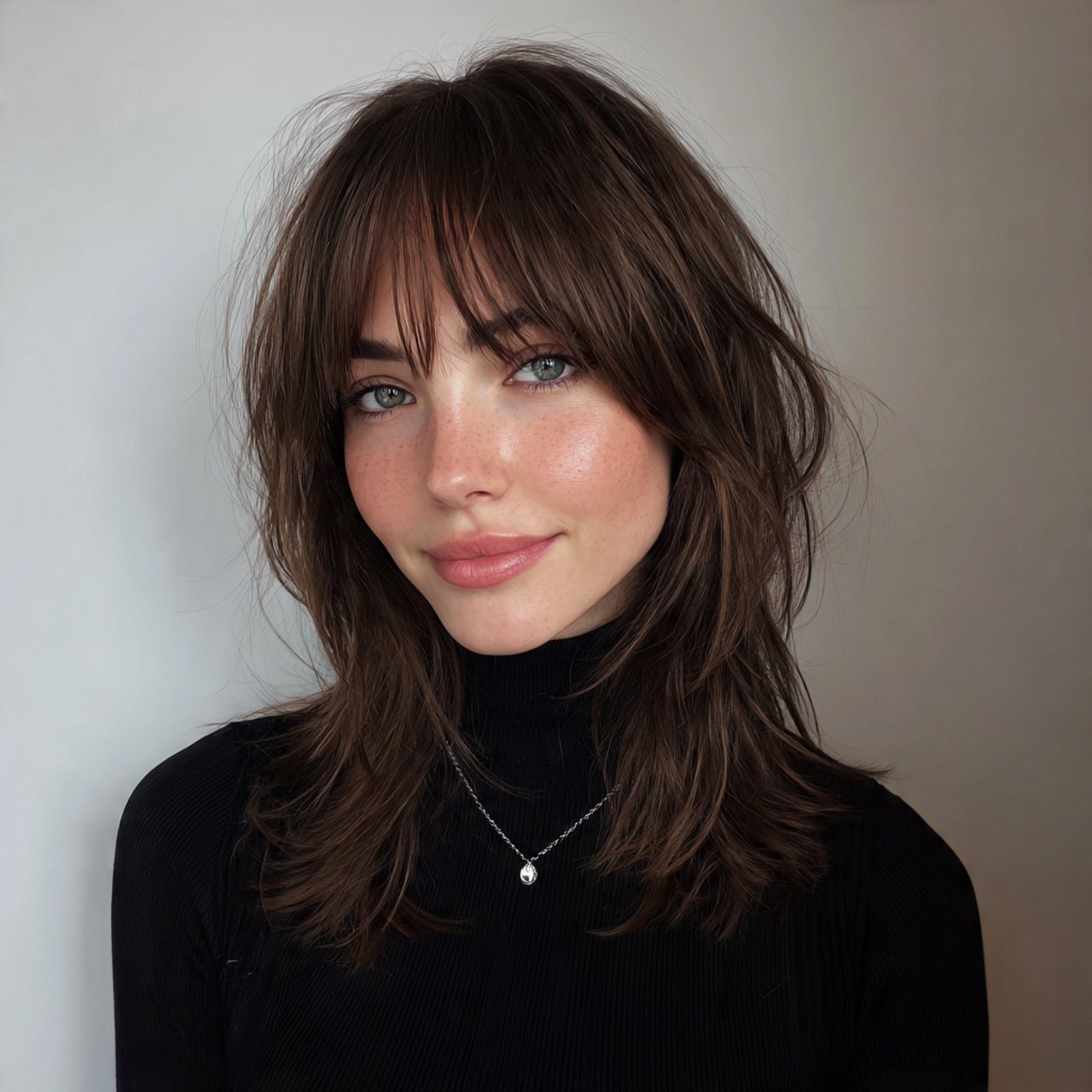 Curtain Bangs Tutorial: 13 Trending & Pro Tips Guide That you'll love 5 curtain bangs with shoulder length hair hairstyle