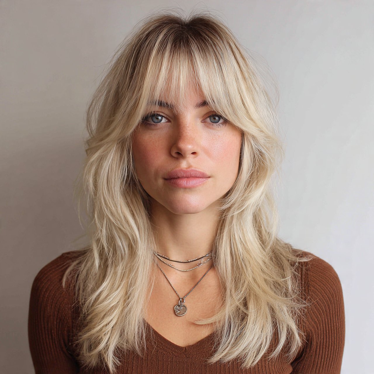 Curtain Bangs with Layers: 13 Trending Hair Ideas 10 curtain bangs with wispy layers hairstyle