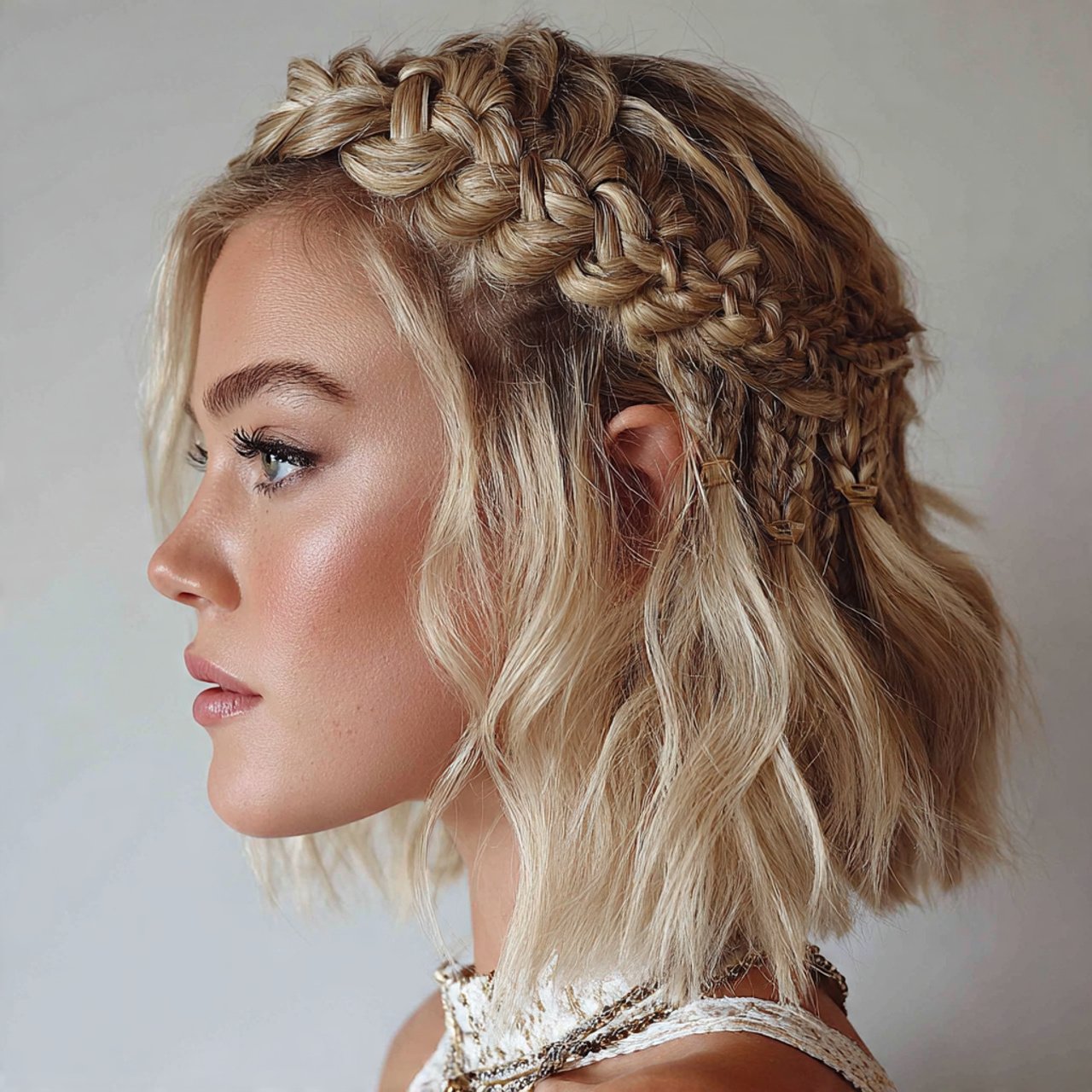 double mini braids hairstyles for short hair