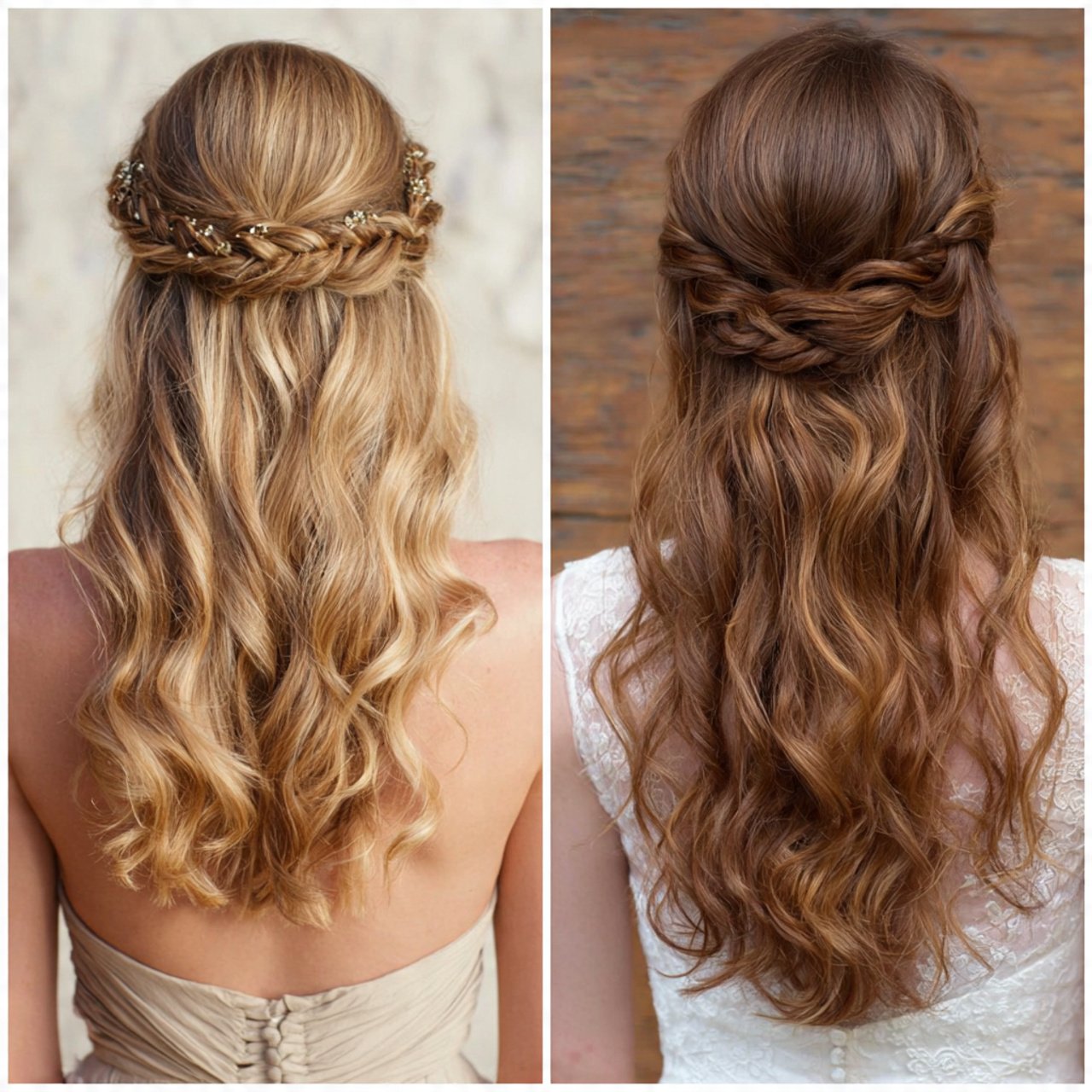 half up half down twist hairstyles