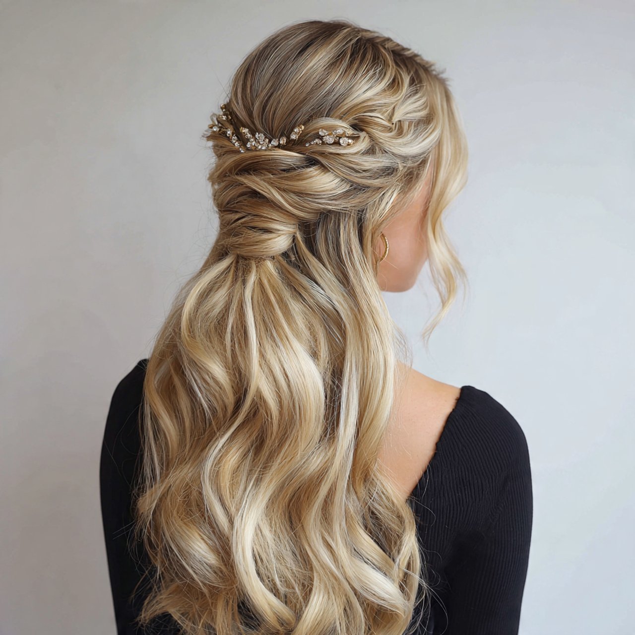 half up ponytail hairstyles