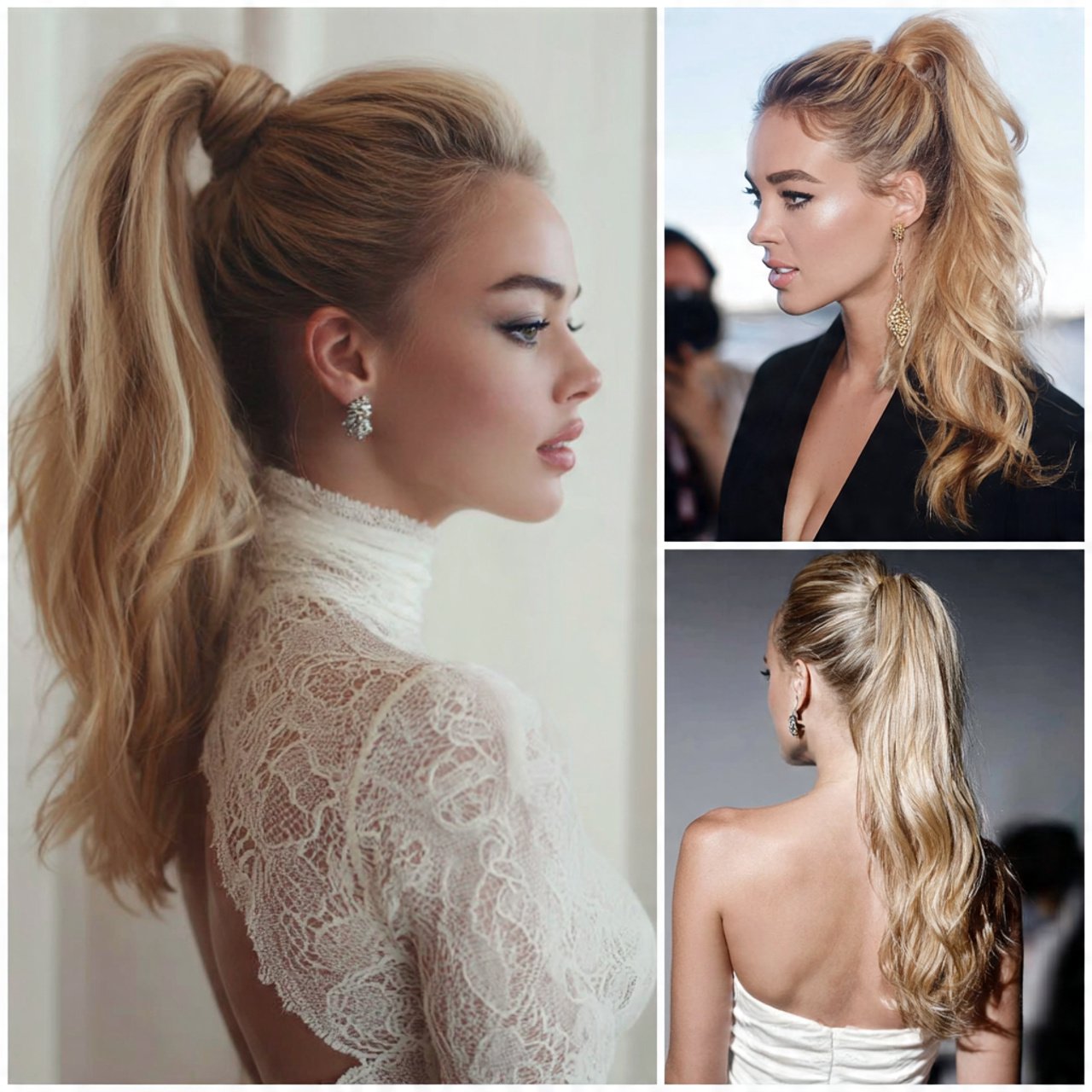 high ponytail hairstyles