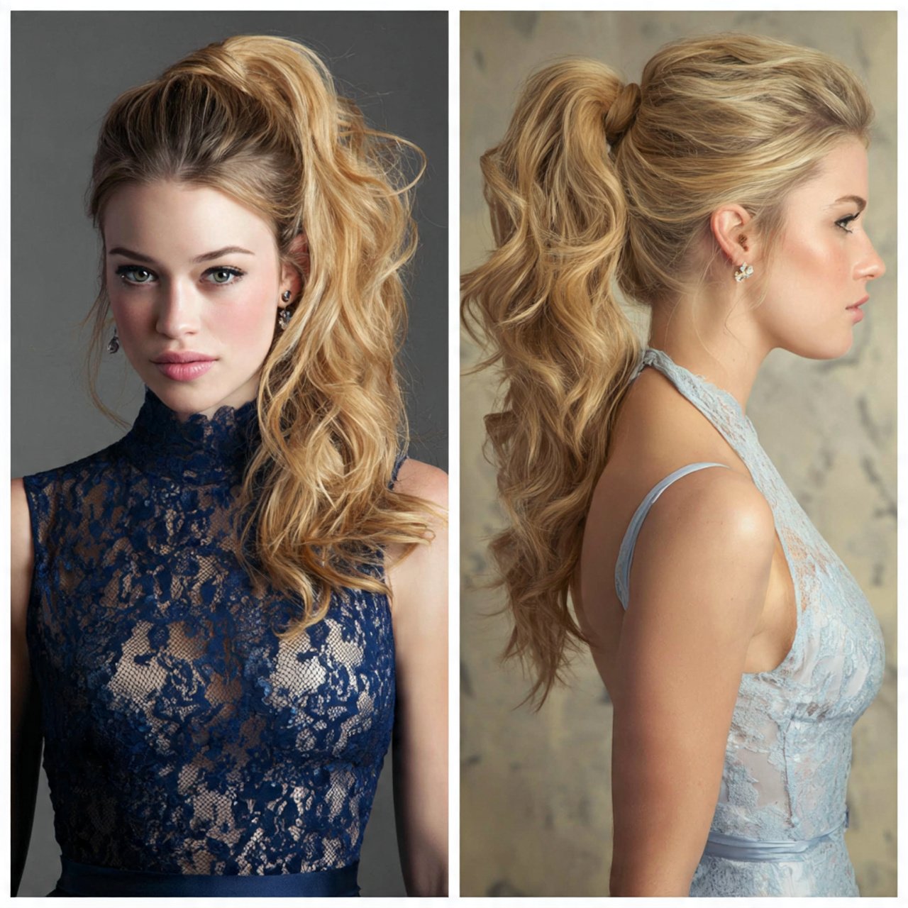 high volume ponytail hairstyles for prom