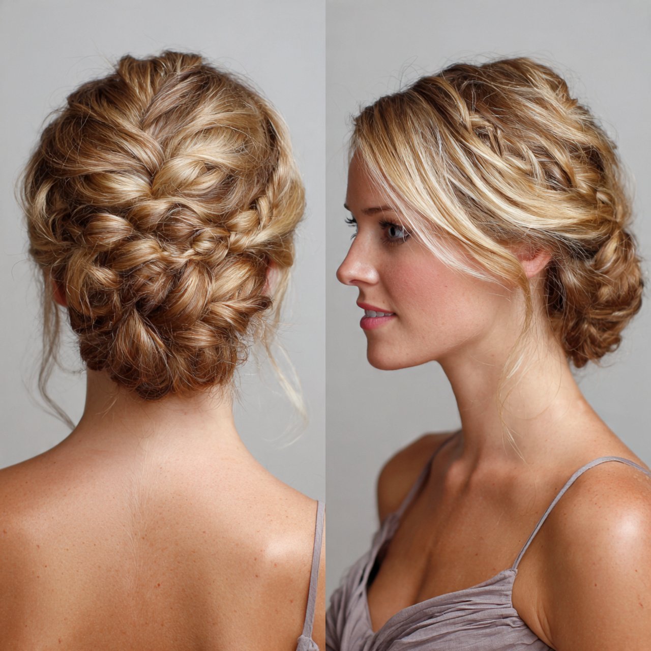 knotted updo hairstyles for prom