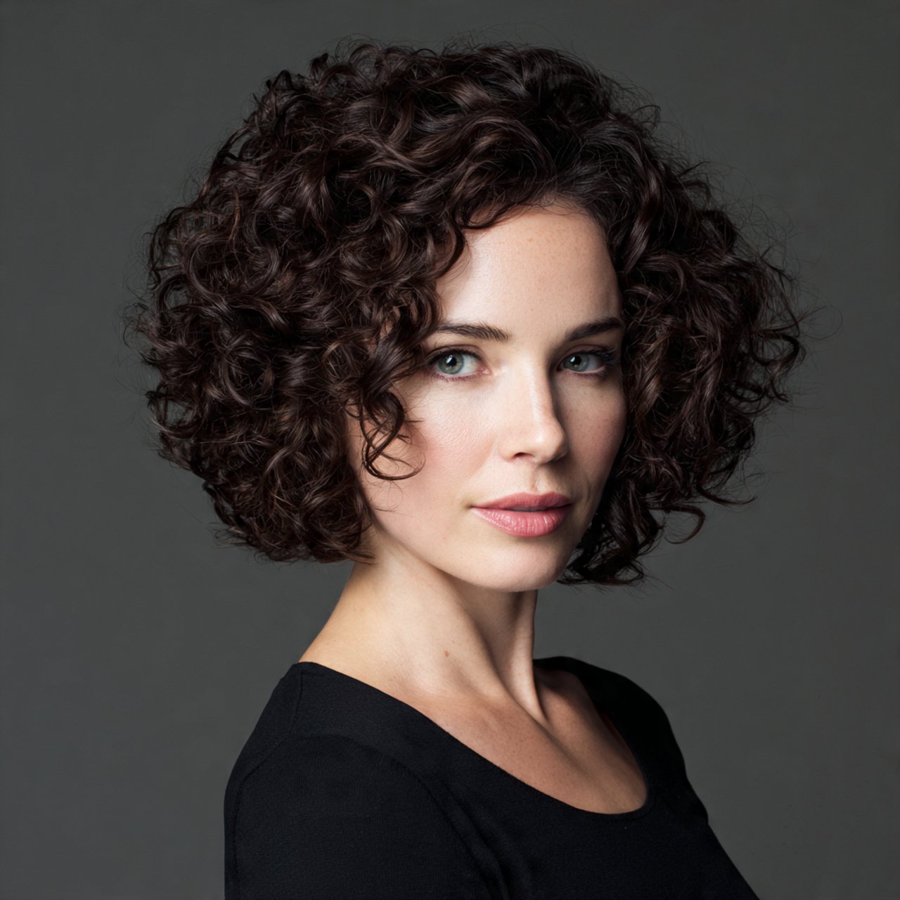 layered curly bob hairstyle for short curly hair s