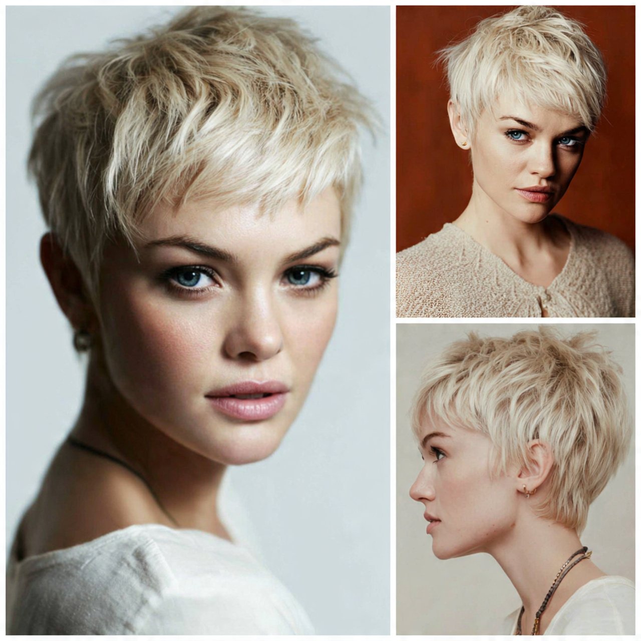 layered pixie hairstyles for short hair
