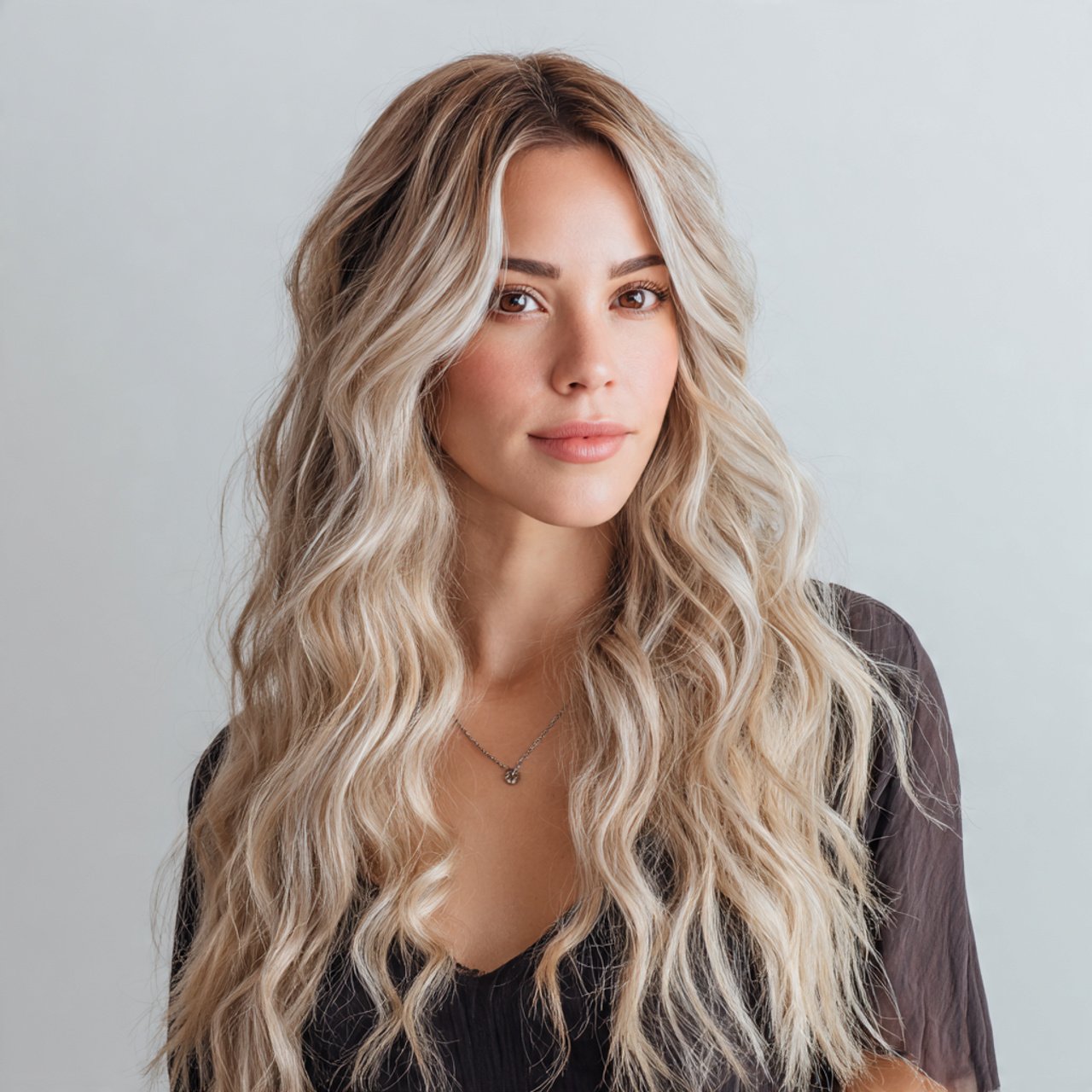 loose beach waves hairstyle 1
