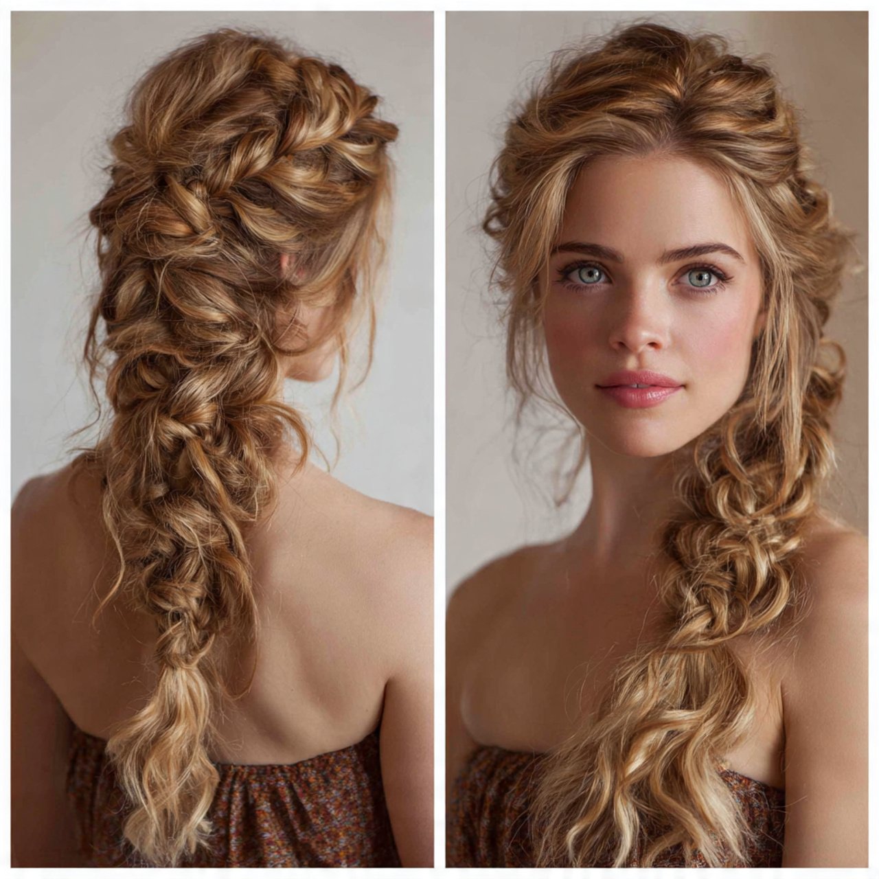 loose braid hairstyles