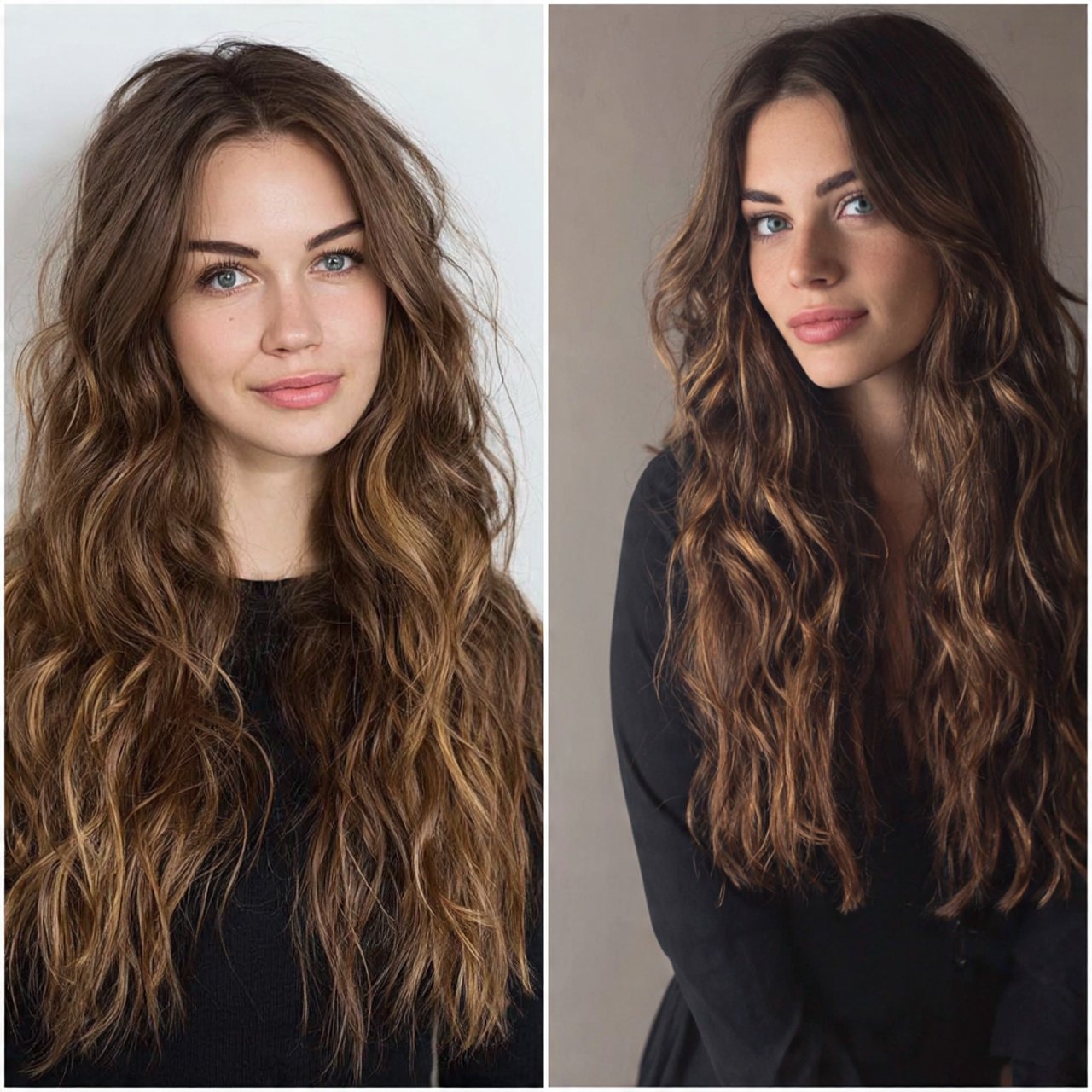 loose waves school hairstyles