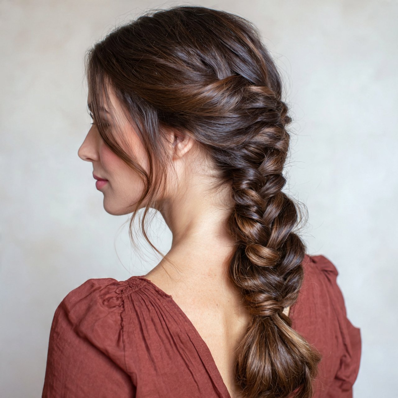 low braided ponytail hairstyles 1