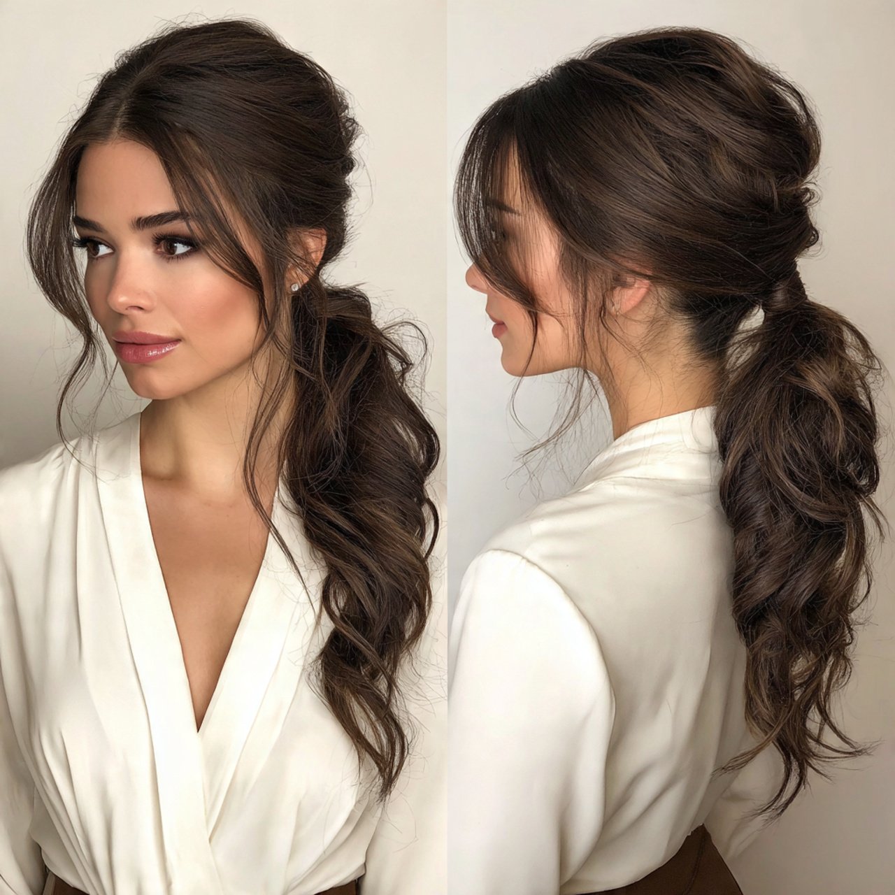 low side ponytail hairstyles