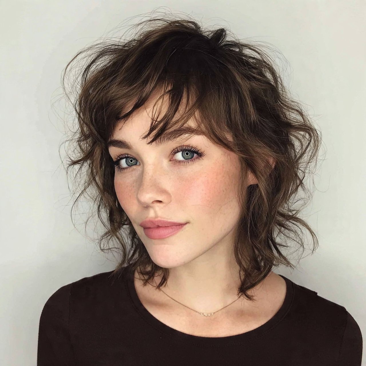 messy waves hairstyles for short hair