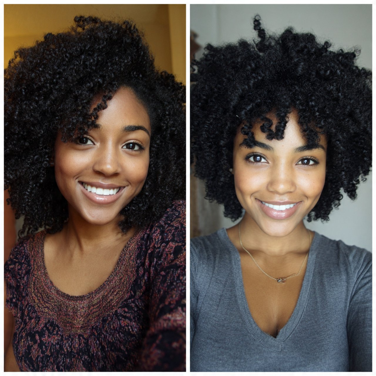 natural open hair hairstyles