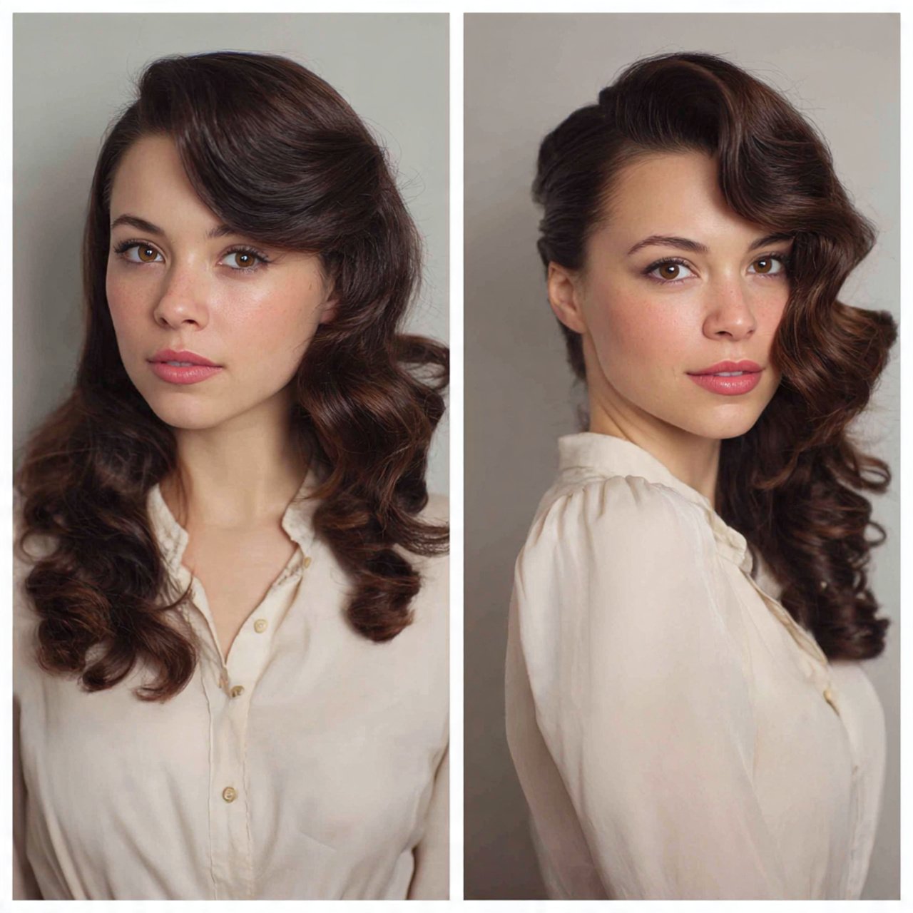 natural side part hairstyles 1