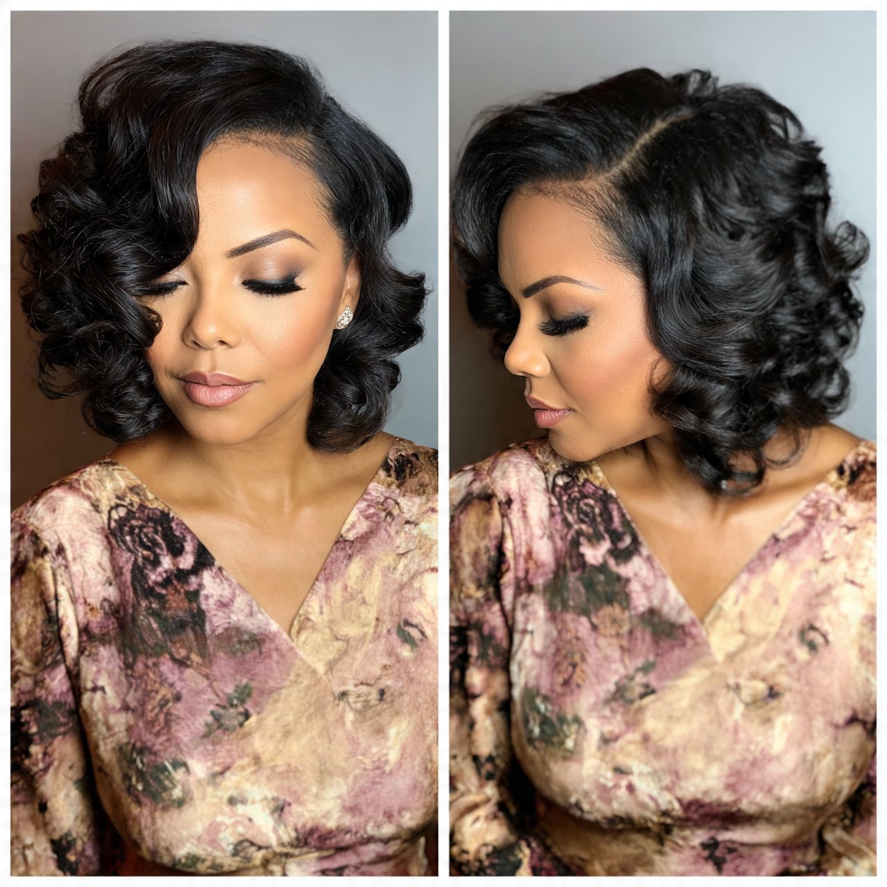 natural silk press hairstyles