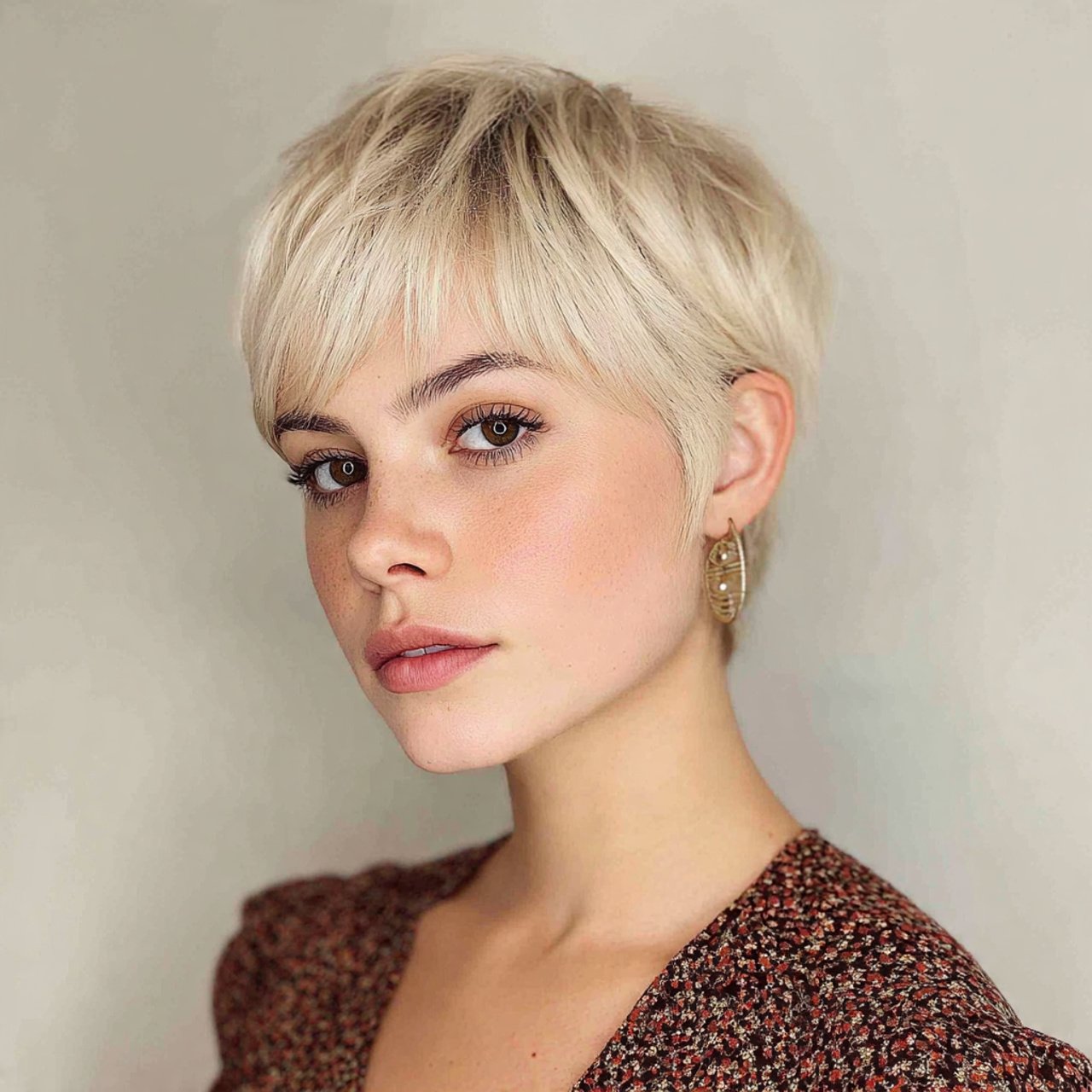 17 Short Curtain Bangs Ideas for a Fresh, Trendy Look 10 pixie cut with short curtain bangs hairstyle