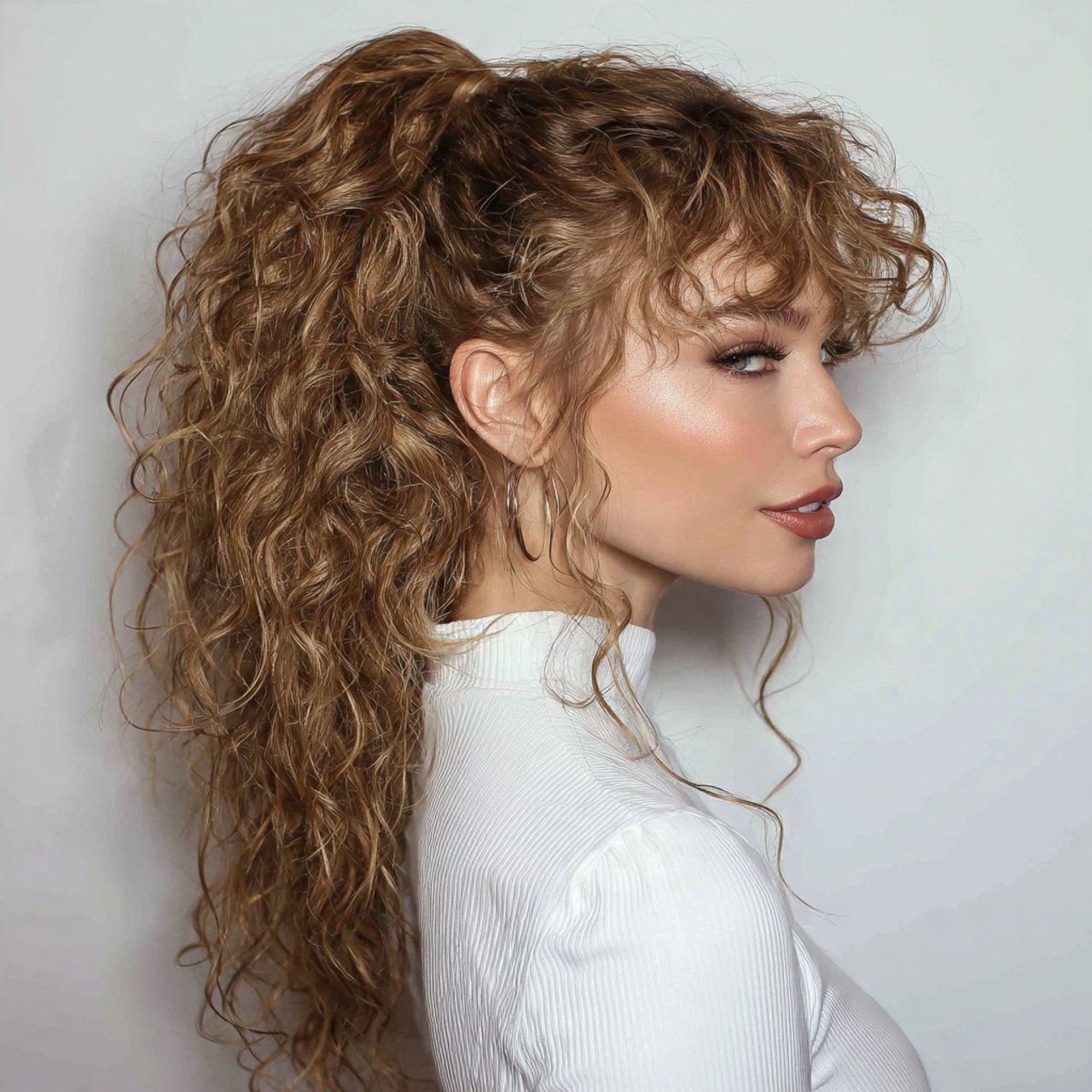 Hairstyles Curly Hair: 14 Trendy & Easy Ideas 14 ponytail hairstyles curly hair