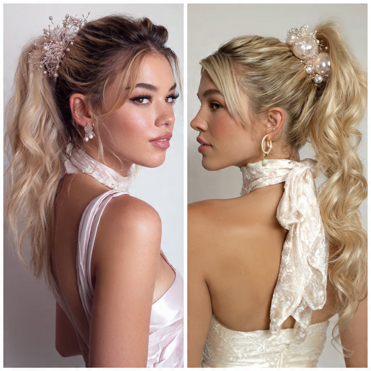 ponytail hairstyles with accessories