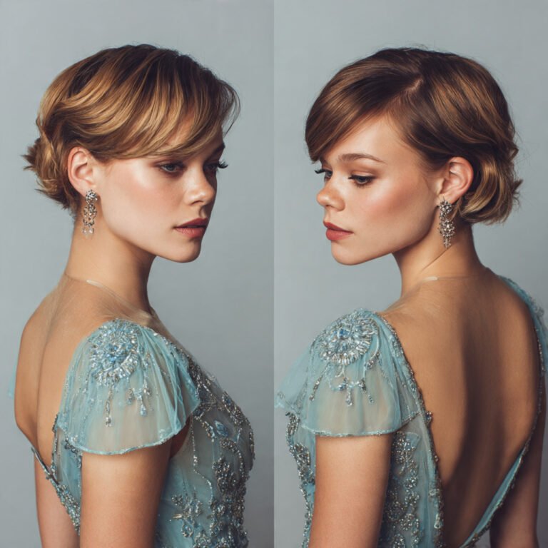 prom hairstyles for short hair