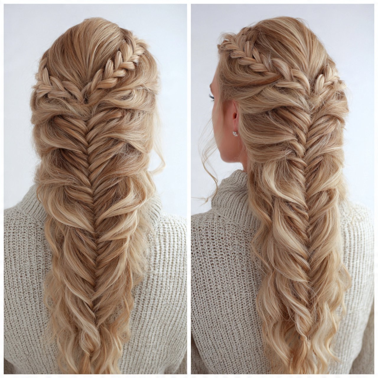 quick fishtail braid hairstyles