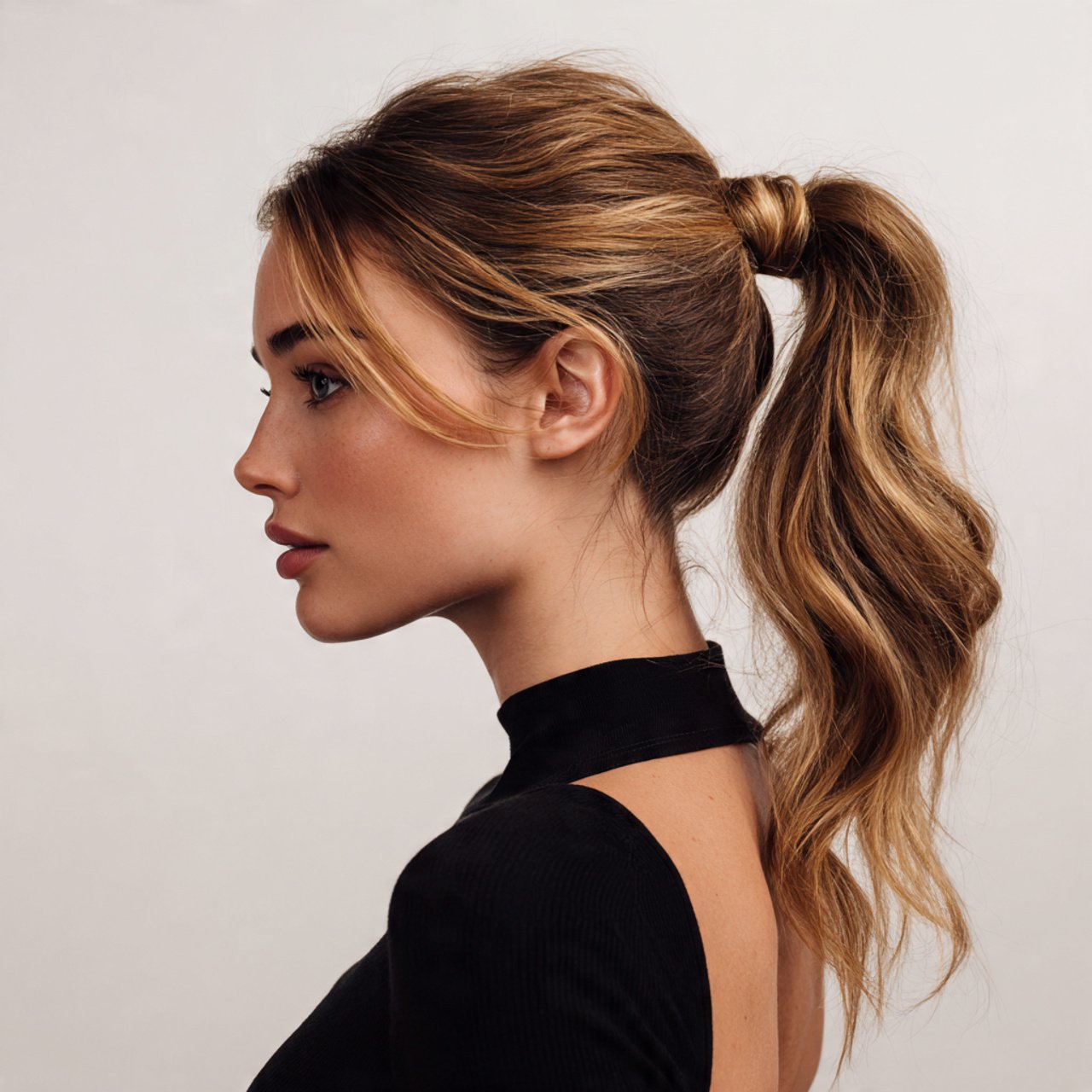 quick twisted easy ponytail hairstyles step by ste