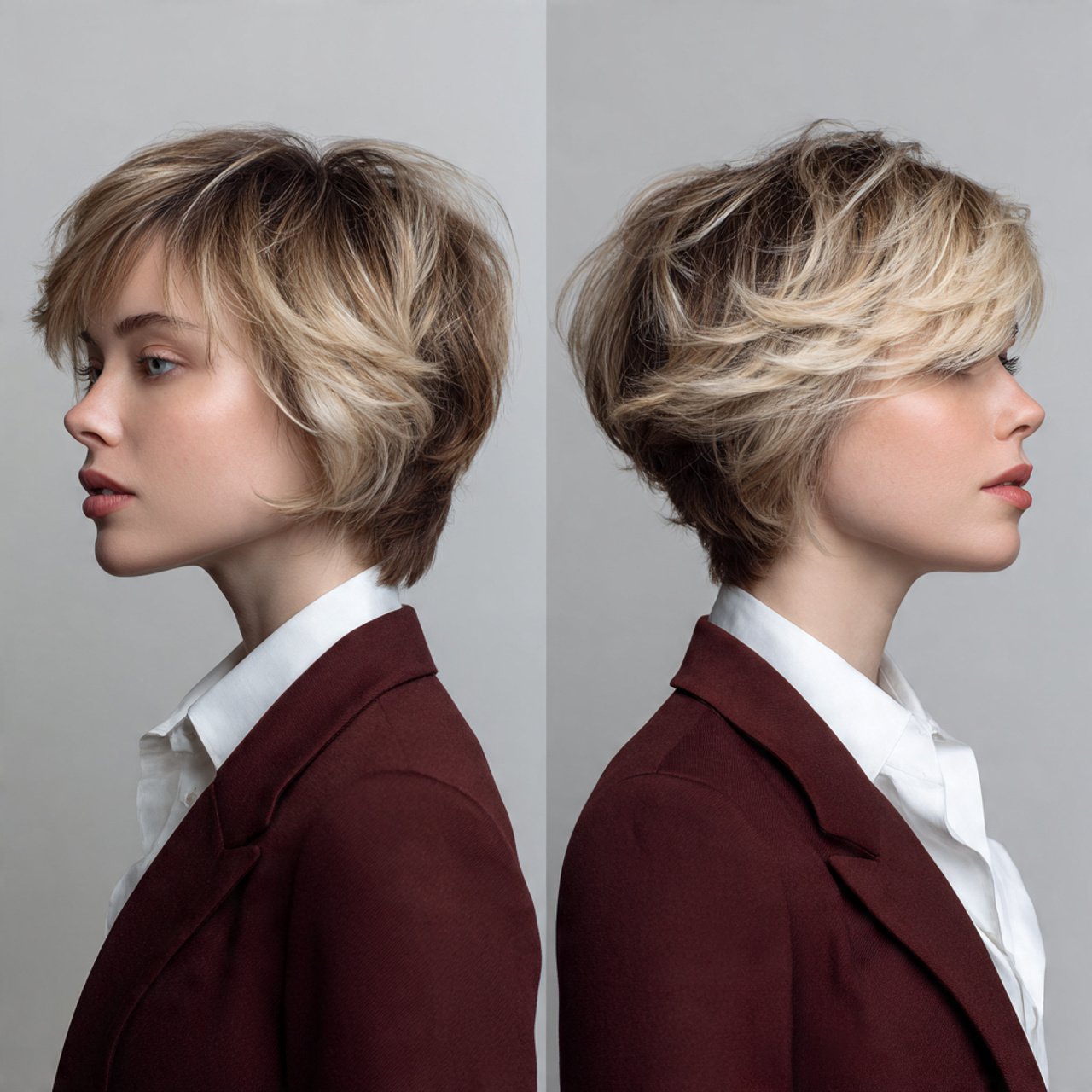 short layered hairstyles for thick hair profession