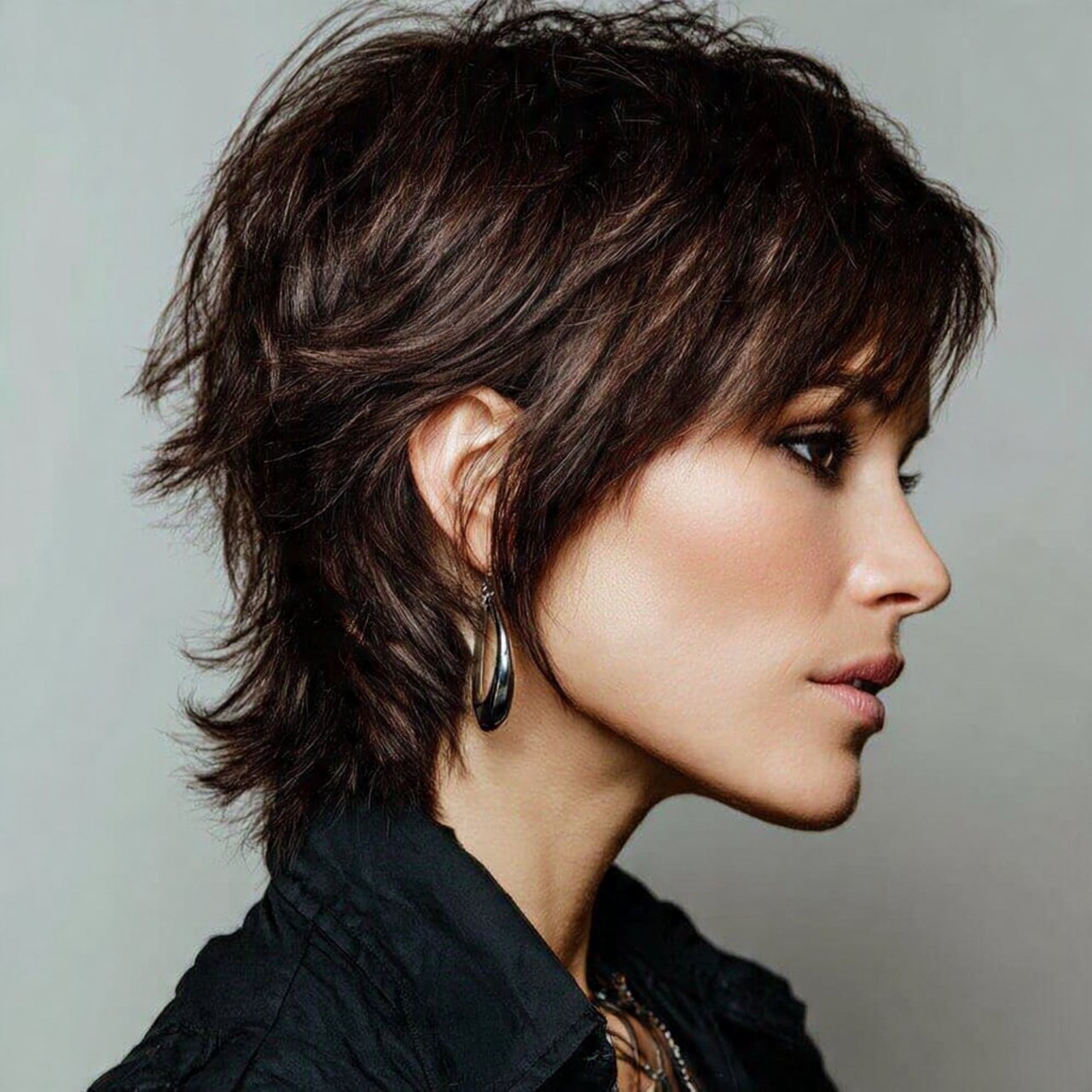short shag hairstyle